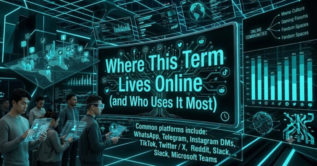 Where This Term Lives Online (and Who Uses It Most)
