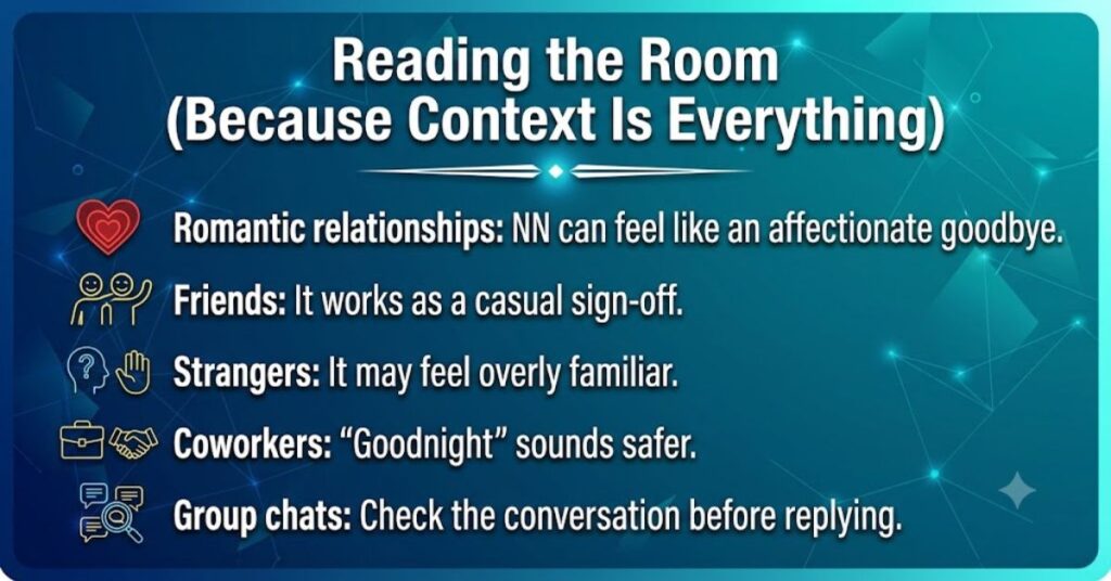 what does nn mean in texting