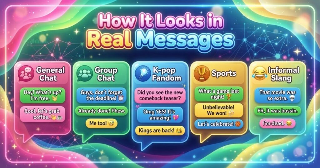 How It Looks in Real Messages