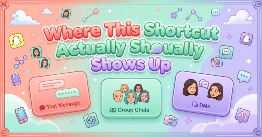 Where This Shortcut Actually Shows Up
