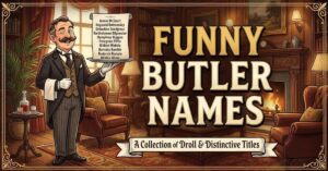 Funny Butler Names