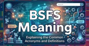 bsfs meaning