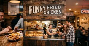 funny fried chicken