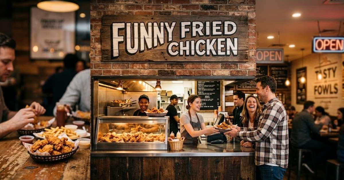 funny fried chicken