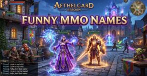 funny mmo names