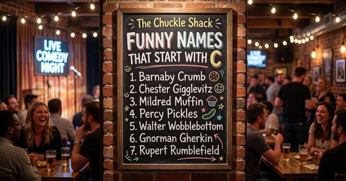 funny names that start with c