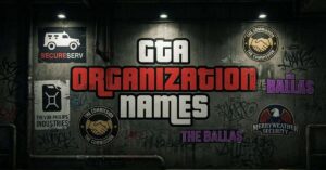 gta organization names