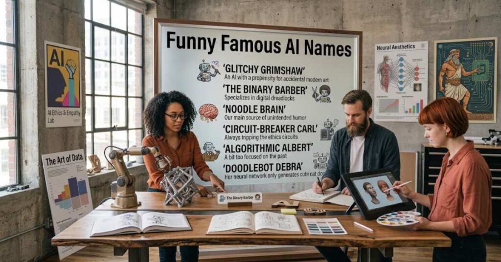 funny Famous AI Names