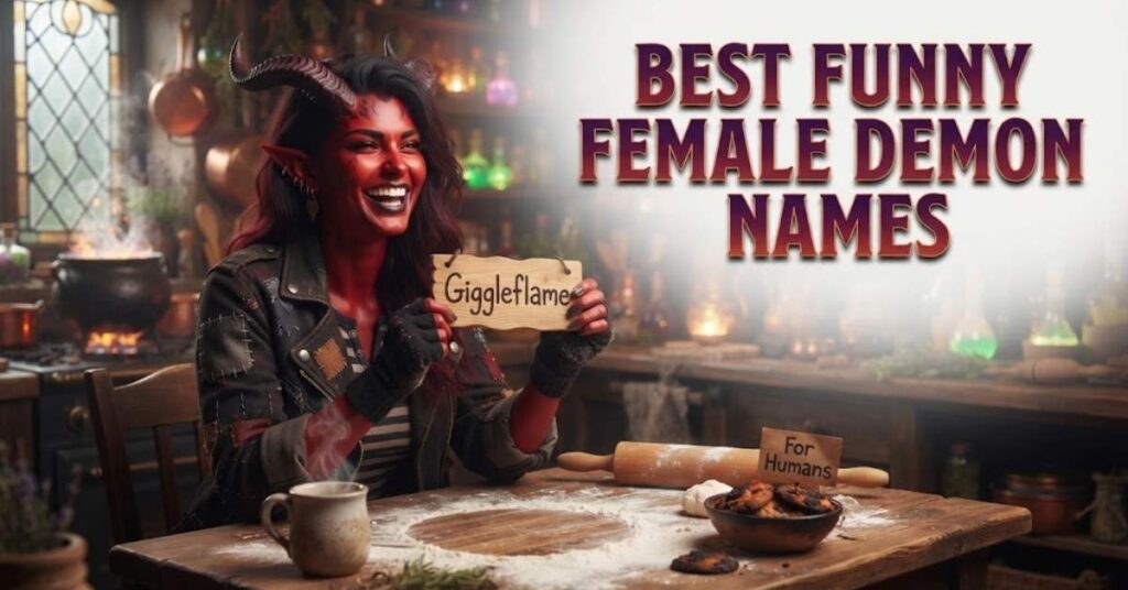 Best Funny Female Demon Names