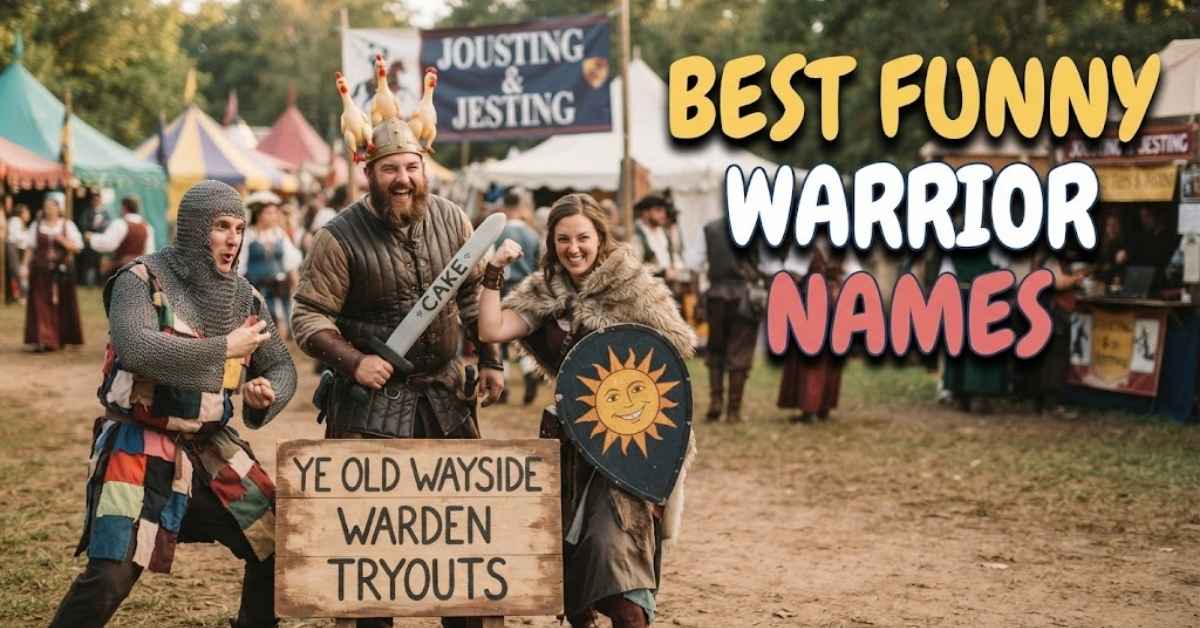 Best Funny Warrior Names