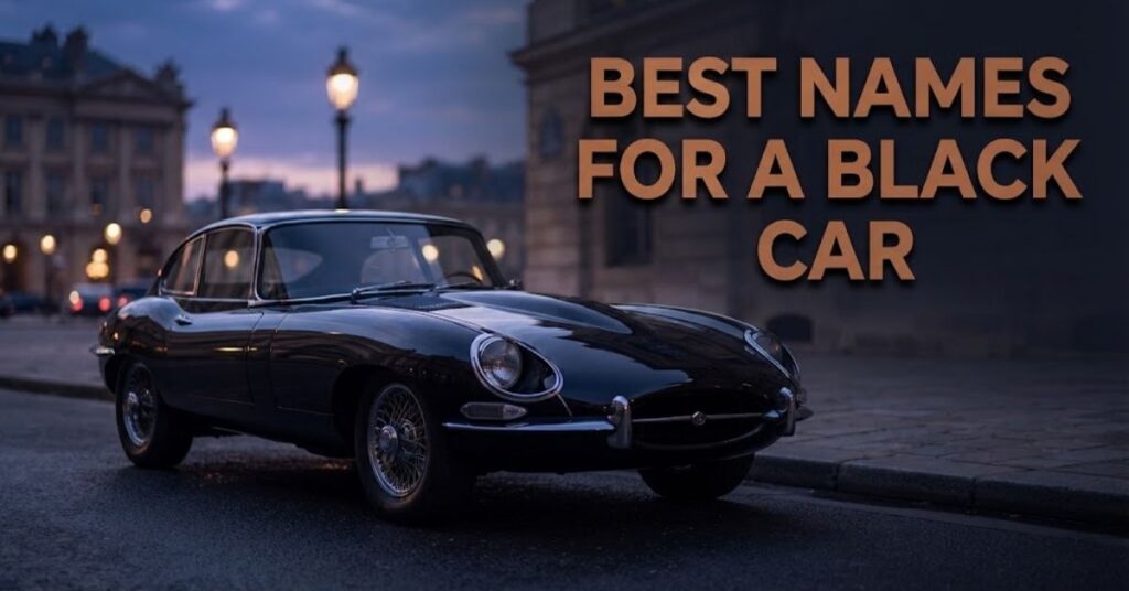Best Names for a Black Car