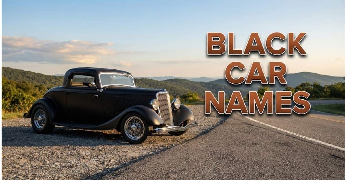 _Black Car Names