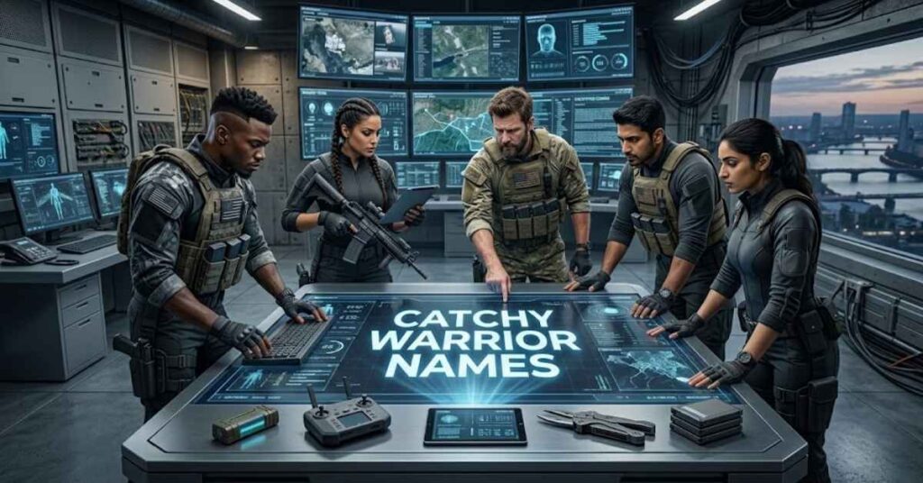 Catchy Warrior Names