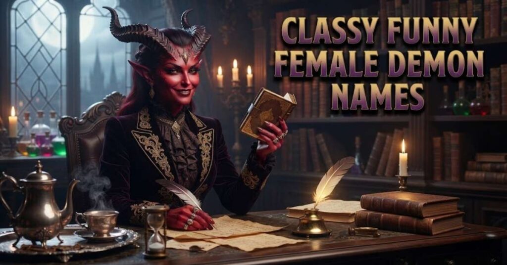 Classy Funny Female Demon Names