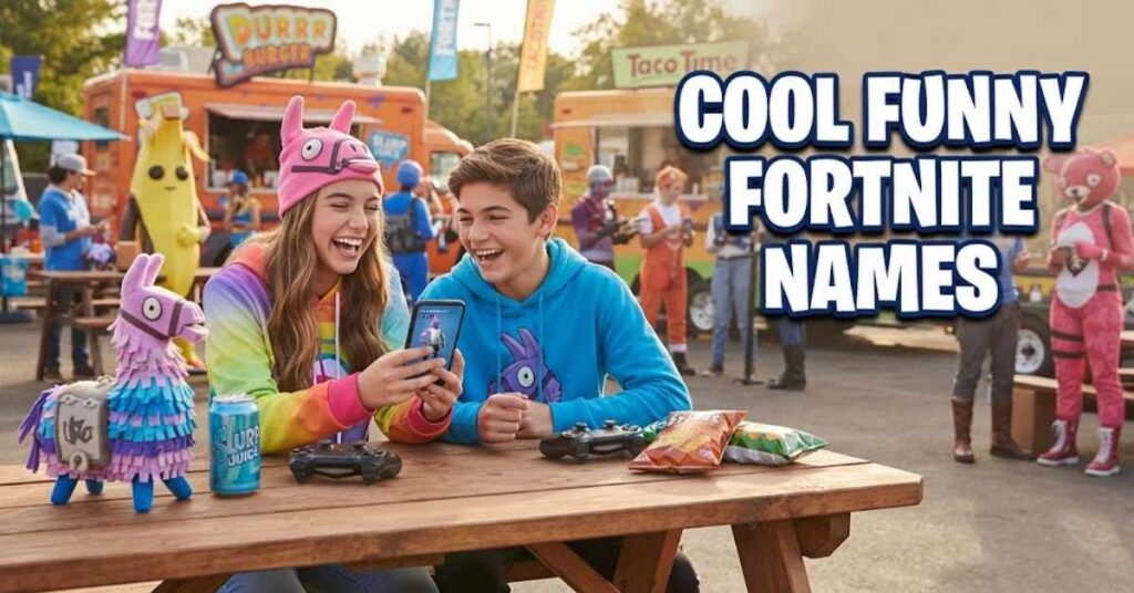 Cool Funny Fortnite Names 