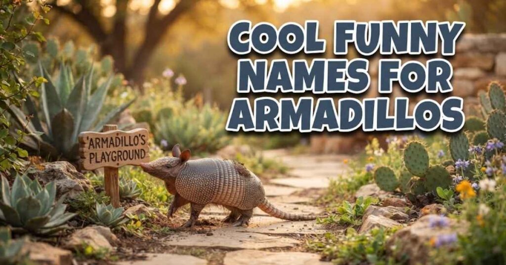 Cool Funny Names For Armadillos