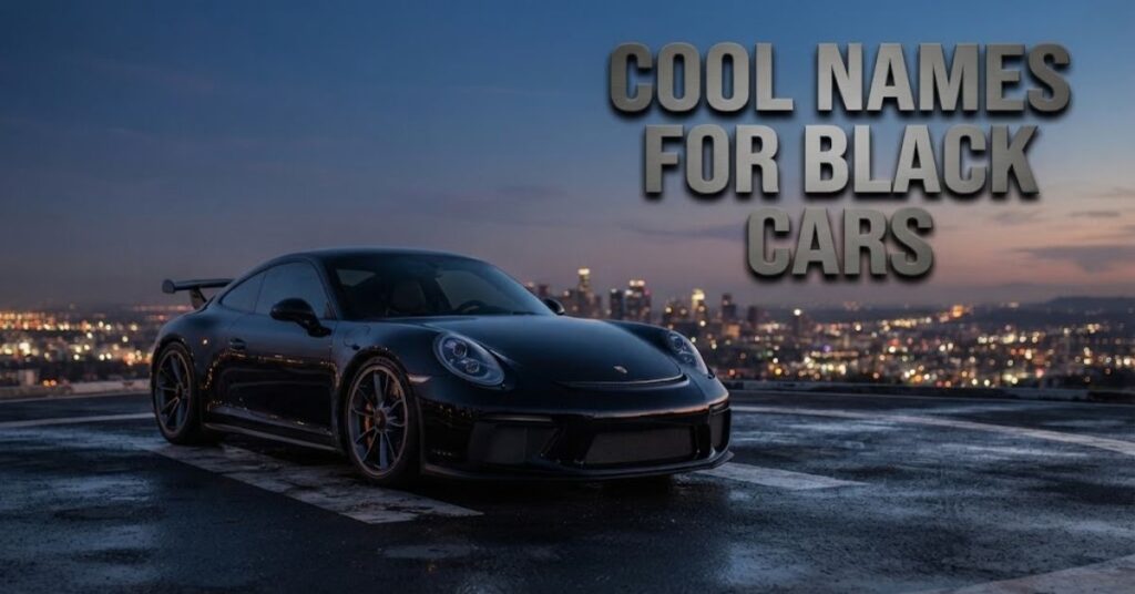 Cool Names for Black Cars