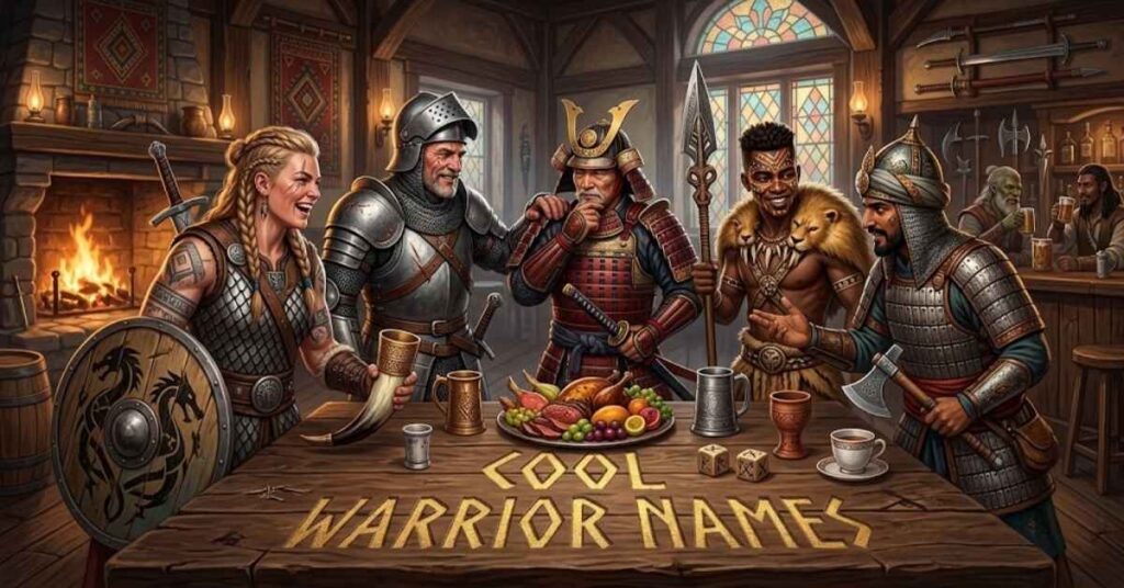 Cool Warrior Names