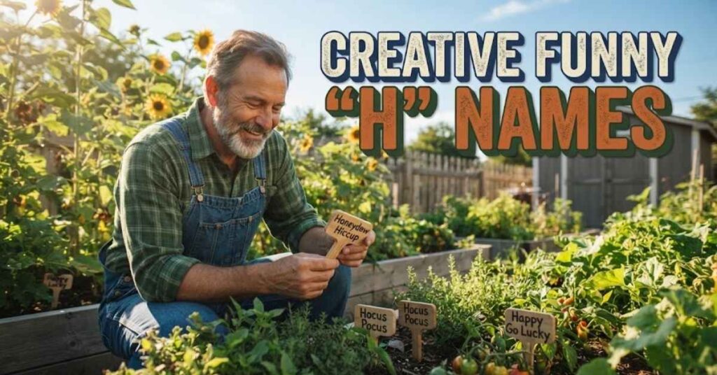 Creative Funny “H” Names