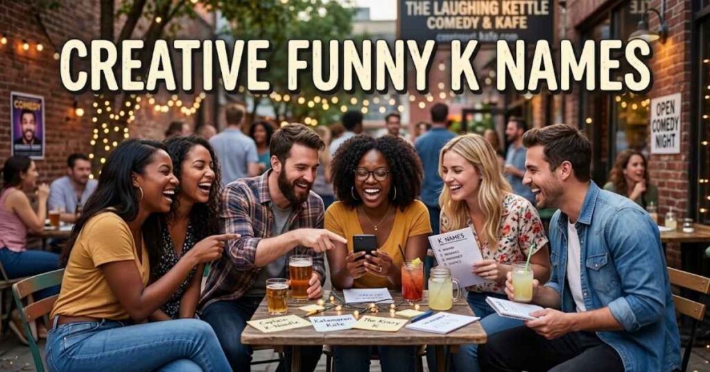 Creative Funny K Names