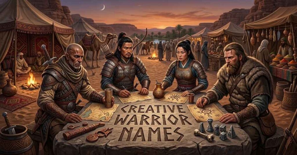 Creative Warrior Names 