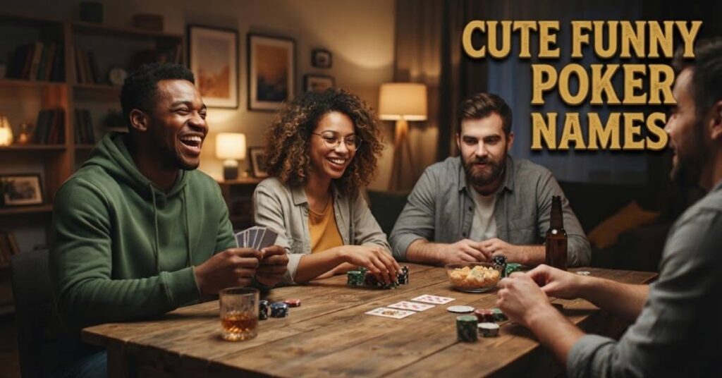 Cute Funny Poker Names