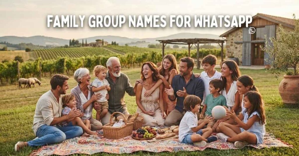 Family Group Names For Whatsapp