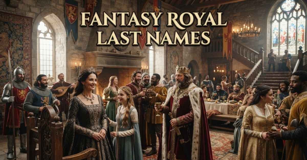Fantasy Royal Last Names