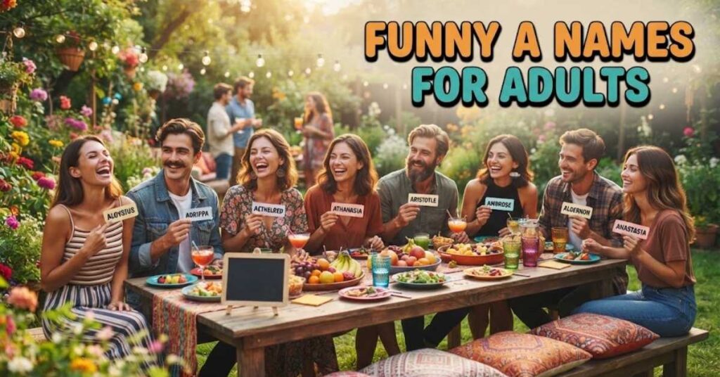 Funny A Names for Adults