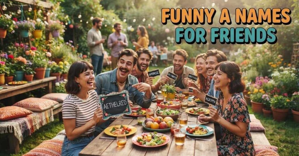 Funny A Names for Friends