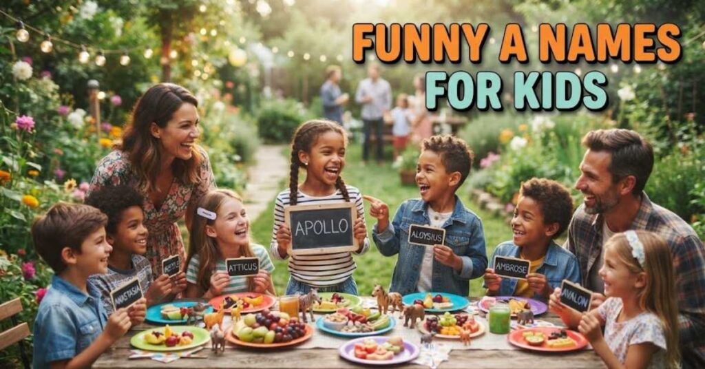 Funny A Names for Kids 