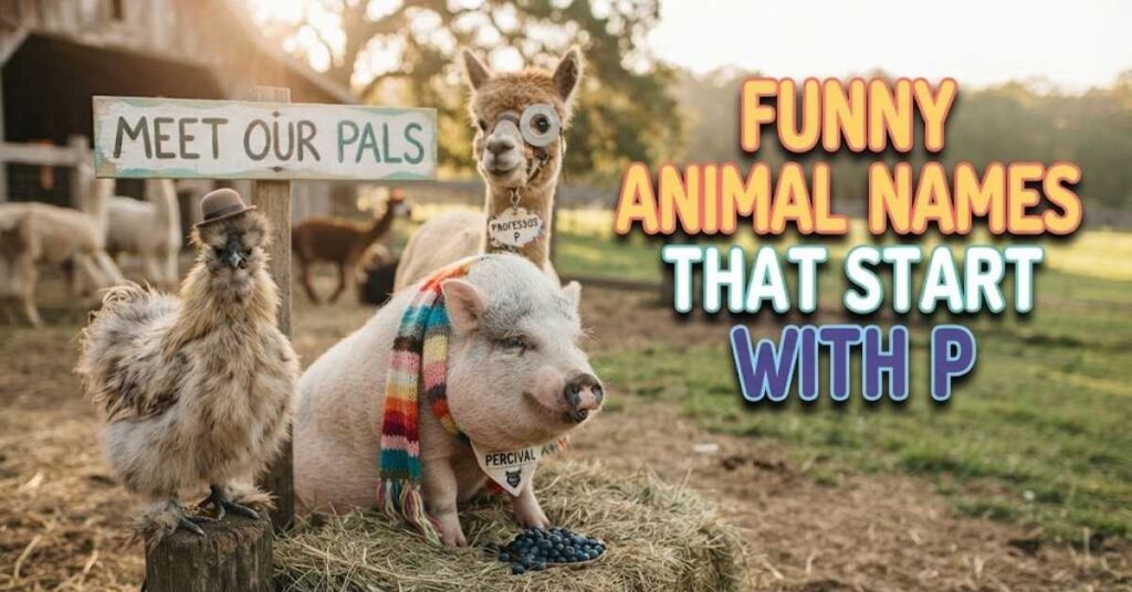 Funny Animal Names That Start With P