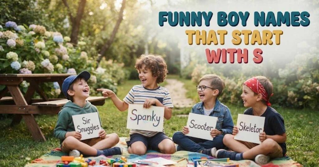 Funny Boy Names That Start With S 