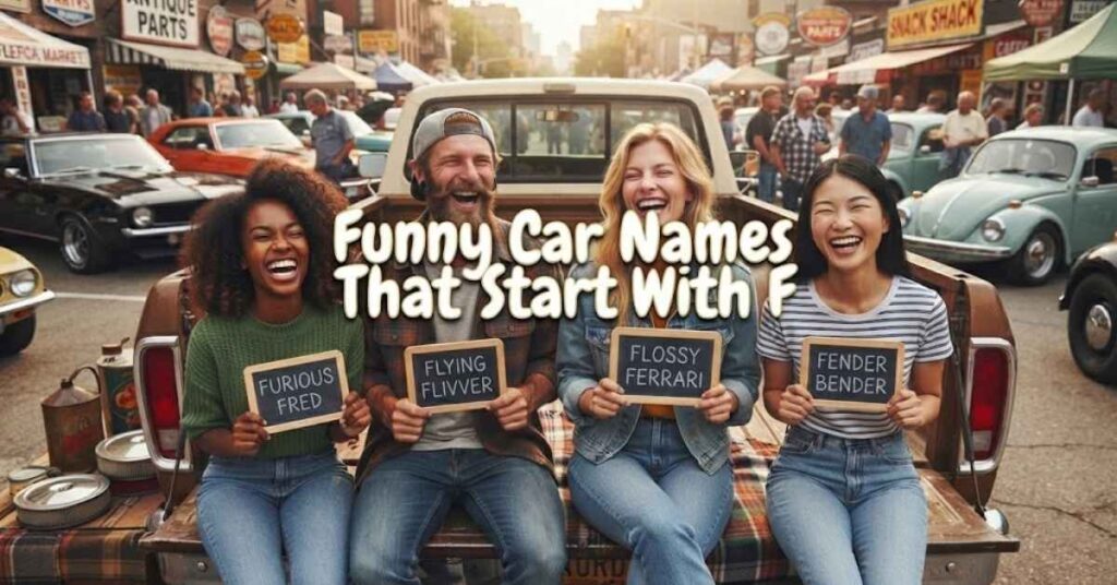 Funny Car Names That Start With F 