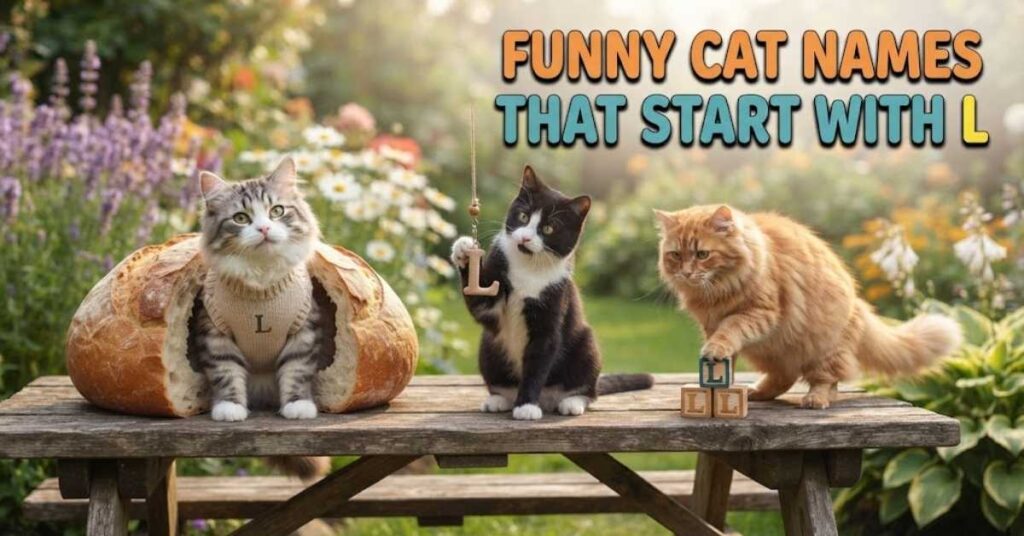 Funny Cat Names That Start With L