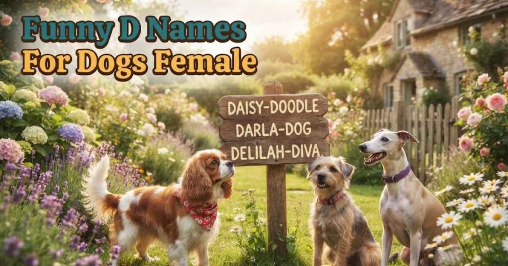 Funny D Names For Dogs Female