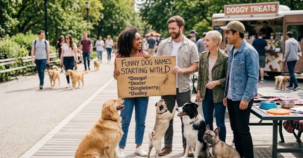 Funny Dog Names Starting With D