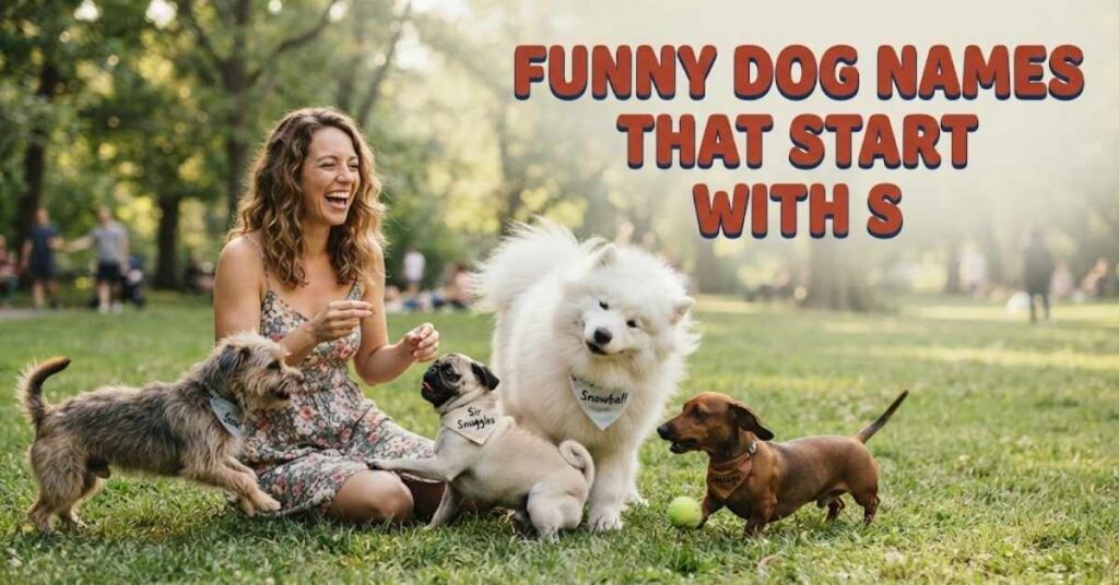 Funny Dog Names That Start With S 