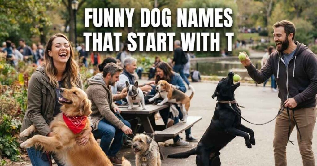 Funny Dog Names That Start With T