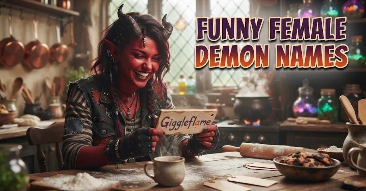 Funny Female Demon Names