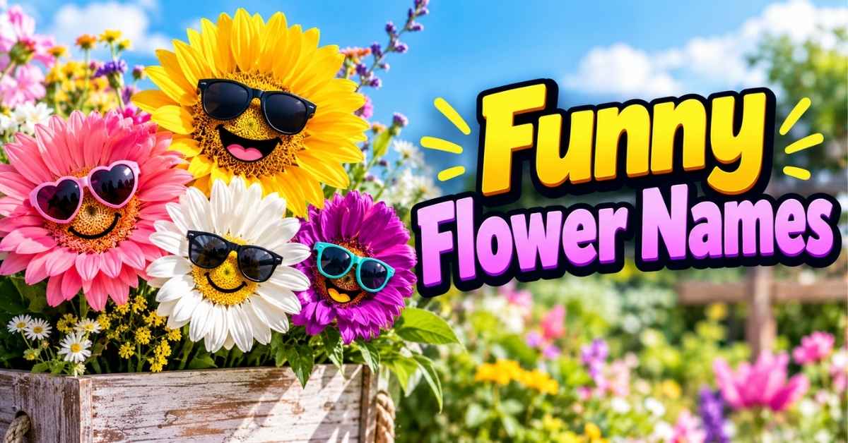 Funny Flower Names