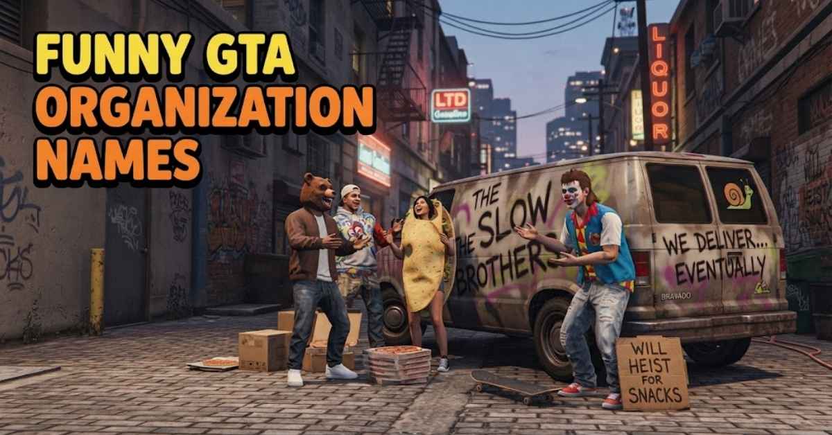 Funny GTA Organization Names