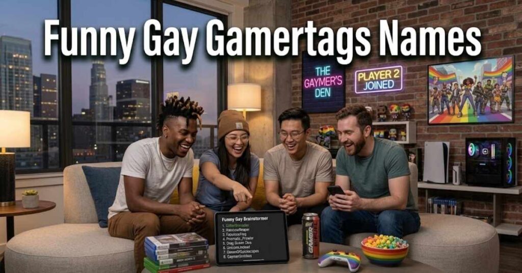 Funny Gay Gamertags Names