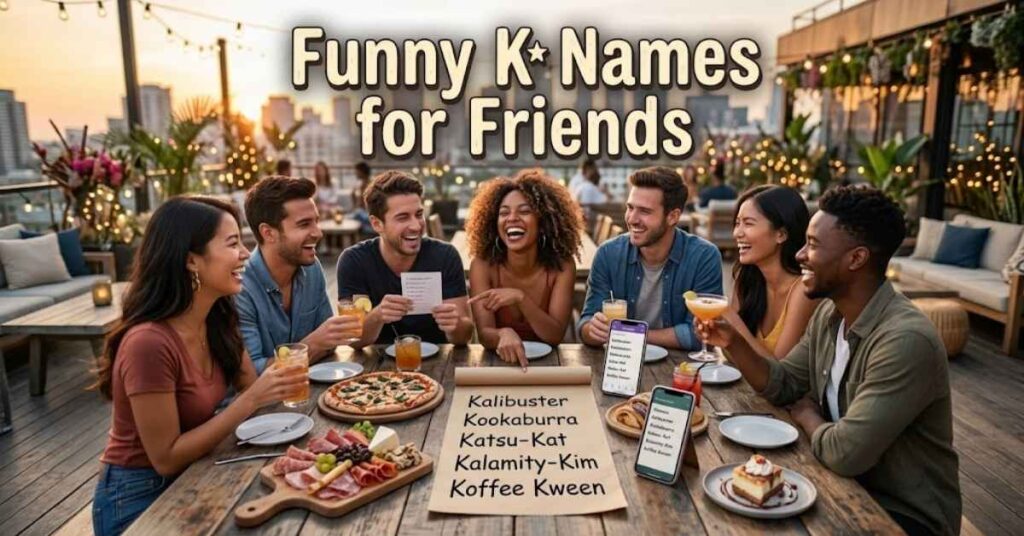 Funny K Names for Friends