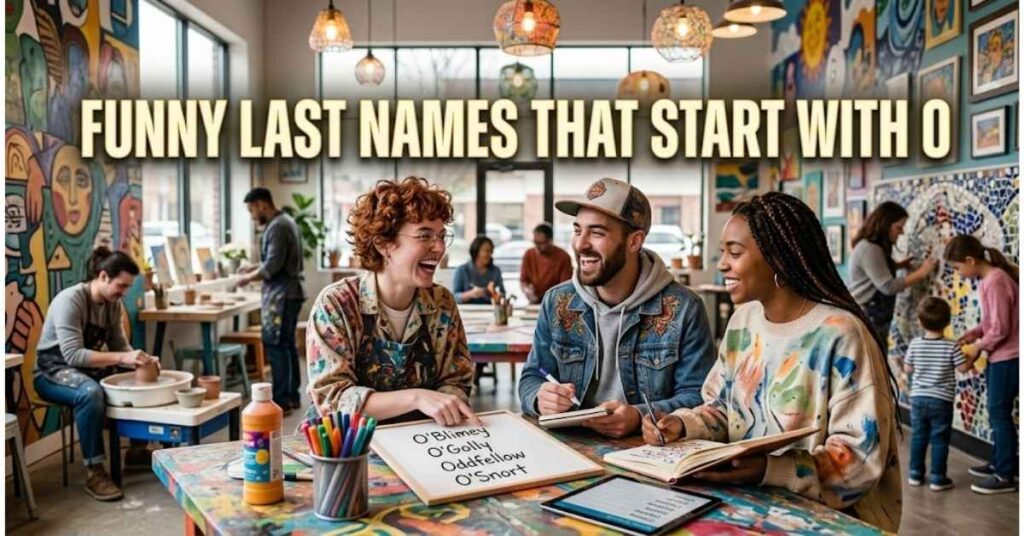 Funny Last Names That Start With O