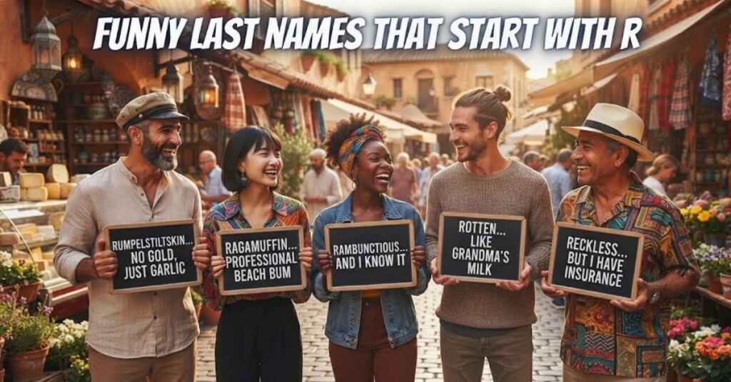 Funny Last Names That Start With R
