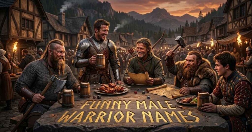 Funny Male Warrior Names