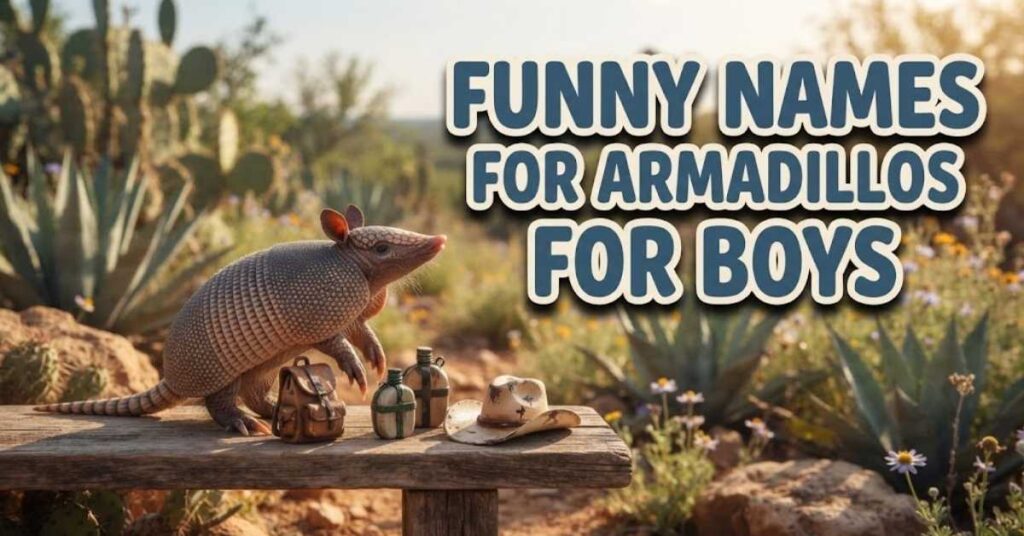 Funny Names For Armadillos For Boys