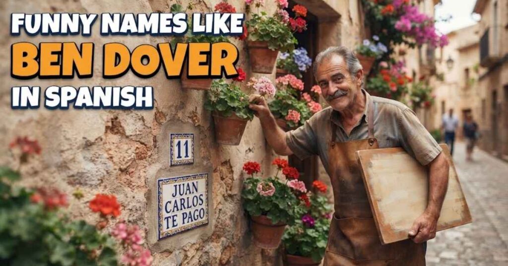 Funny Names Like Ben Dover In Spanish