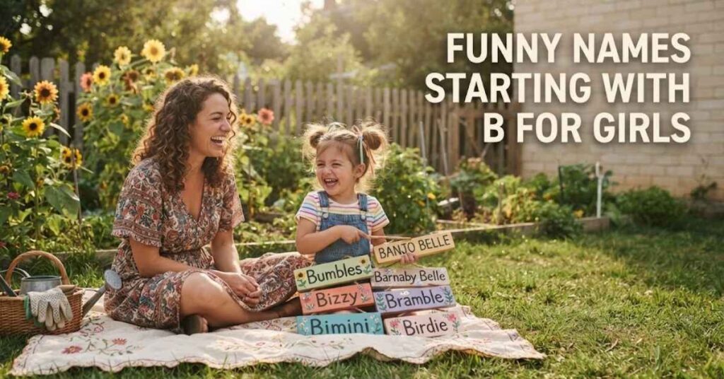 Funny Names Starting With B for Girls 